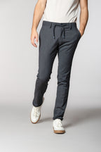 Milano Jogger pantalon chino homme en laine extra slim fit