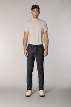 Milano Jogger pantalon chino homme en laine extra slim fit
