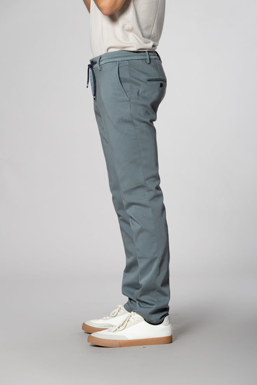 Milano Jogger Travel pantalón chino hombre en jersey Active 4.0 extra slim fit