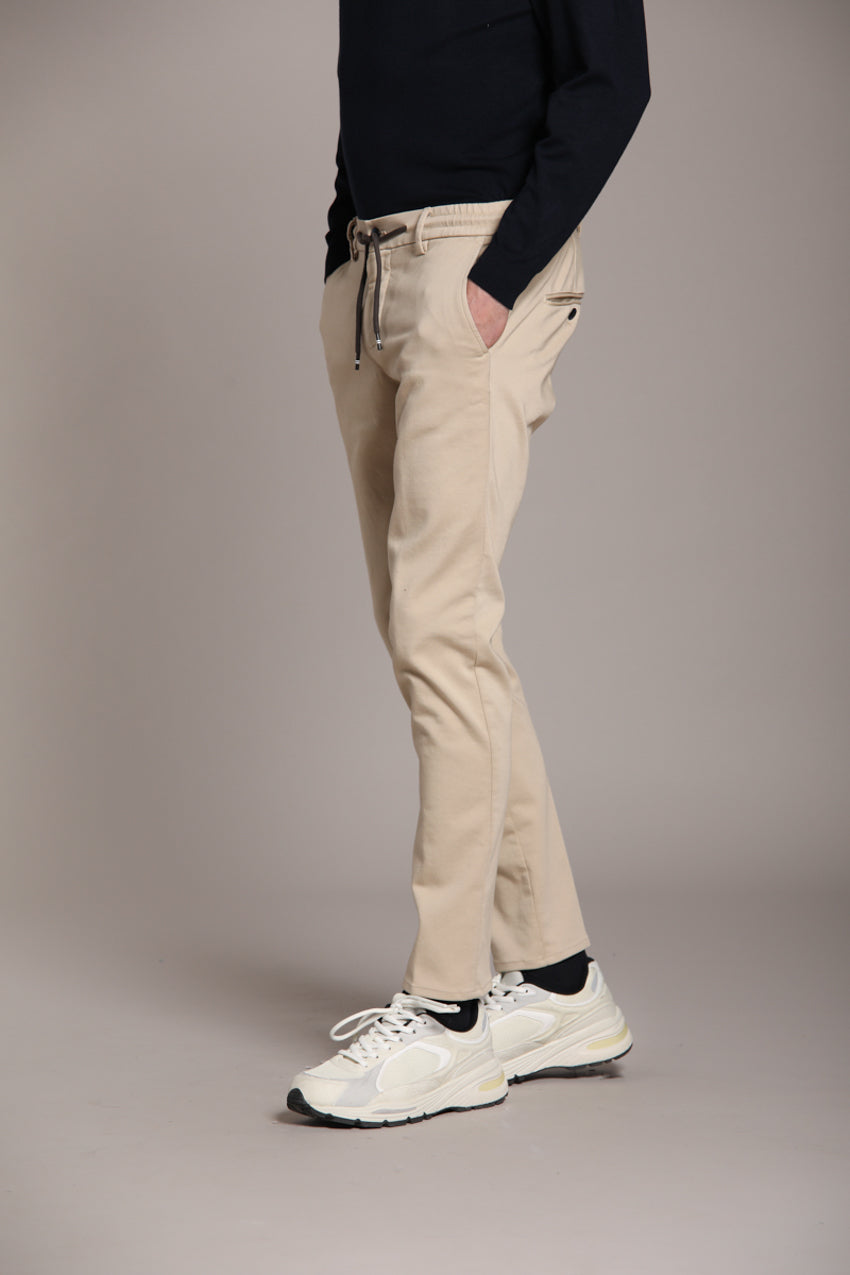 Foto 3 Milano Jogger Travel pantalone chino uomo in jersey active 4.0 extra slim fit