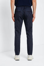 Milano Jogger Travel pantalone chino uomo in raso tecnico travel stretch extra slim fit