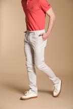 Milano Jogger Herren Chino Jogger aus Baumwolle und Tencel Extra Slim Fit