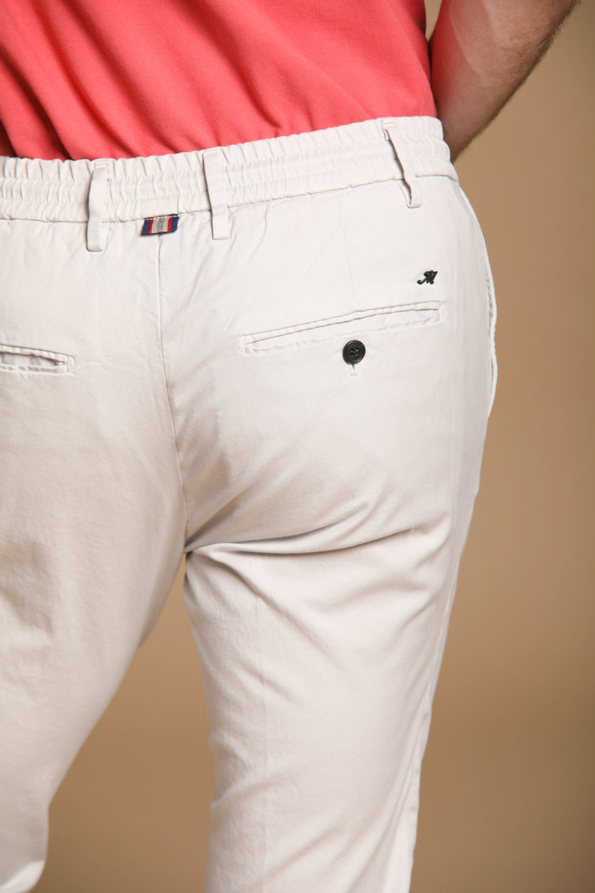 Milano Jogger Herren Chino Jogger aus Baumwolle und Tencel Extra Slim Fit