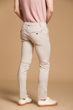 Milano Jogger pantalon chino jogger homme en coton et tencel Extra Slim Fit