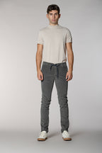 Milano Jogger pantalone chino uomo in velluto 500 righe extra slim fit