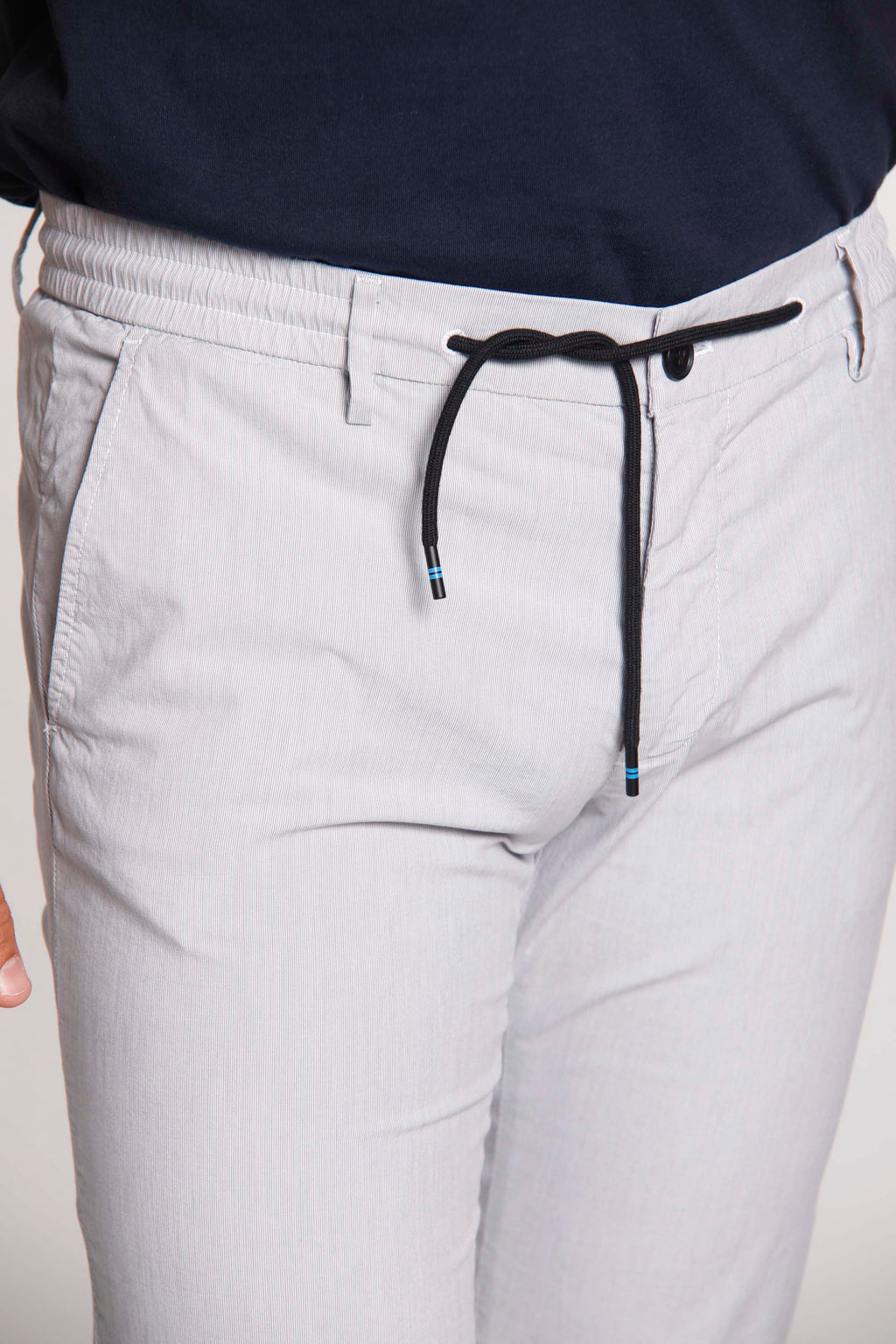 Milano Jogger - Herren-Jogginghose aus Tencel und extra slim geschnittener Baumwolle