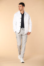 Chile Jogger pantalone cargo uomo in lana travel extra slim fit