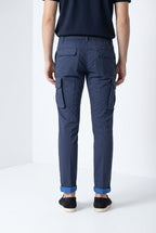 Chile Jogger pantalón cargo hombre de satén técnico travel stretch extra slim fit