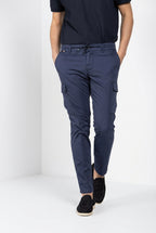 Chile Jogger pantalón cargo hombre de satén técnico travel stretch extra slim fit