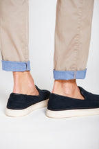 Chile Jogger pantalón cargo hombre de satén técnico travel stretch extra slim fit