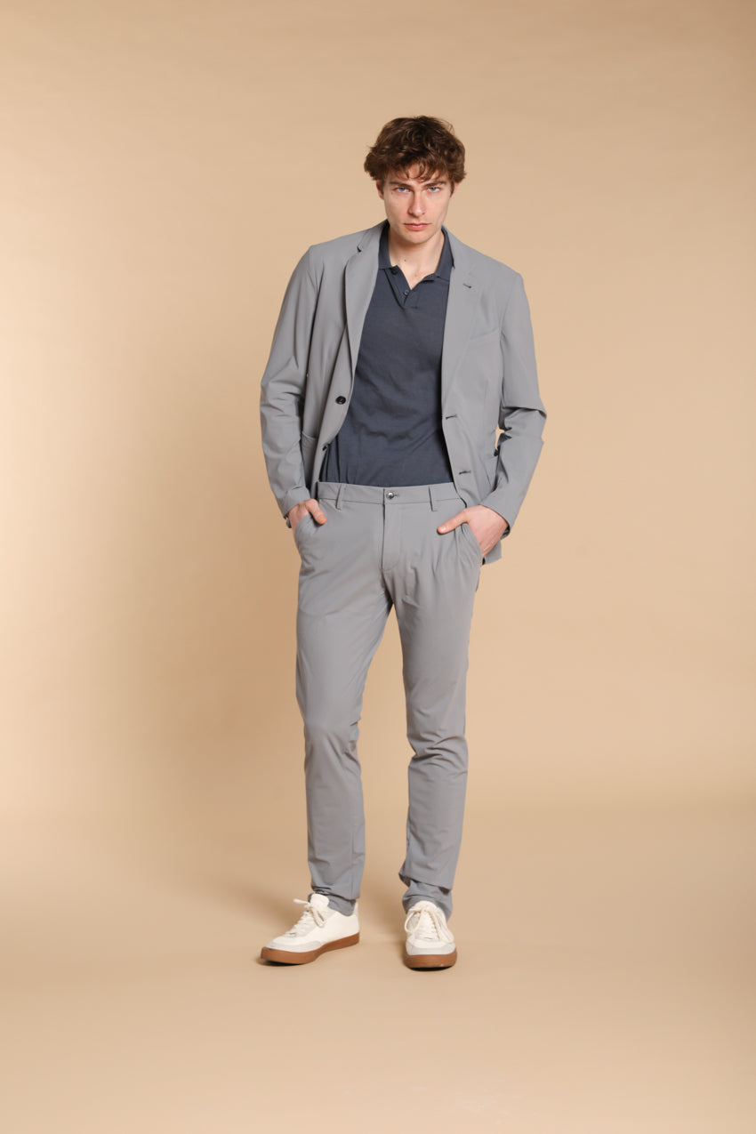 Milano Dynamic pantalon chino jogger homme en jersey supertechnique Extra Slim Fit
