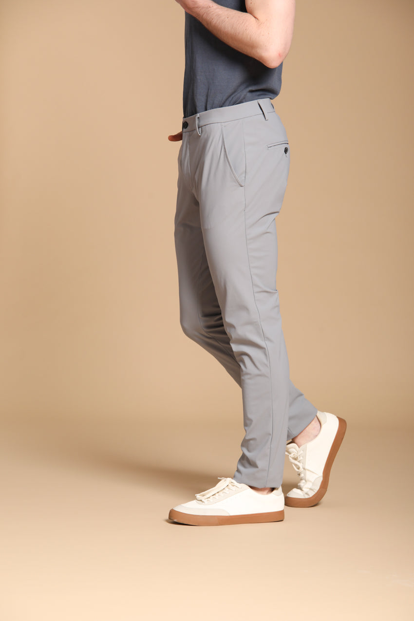 Milano Dynamic pantalon chino jogger homme en jersey supertechnique Extra Slim Fit