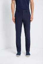 Milano Dynamic pantalone chino jogger uomo in jersey super tecnico extra slim fit