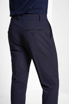 Milano Dynamic pantalone chino jogger uomo in jersey super tecnico extra slim fit