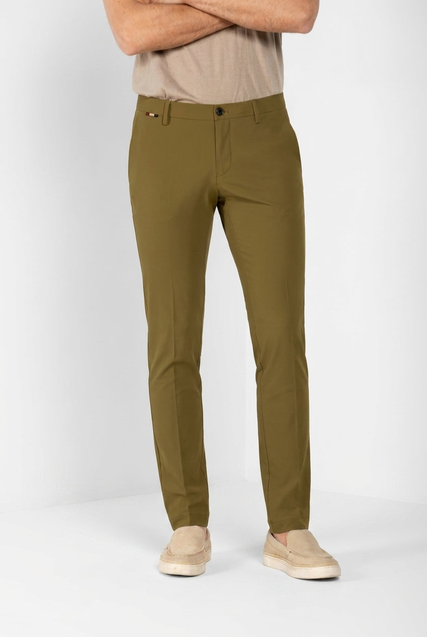 Milano Dynamic Hose Chino Jogger Herren aus supertechnischem Jersey extra slim fit