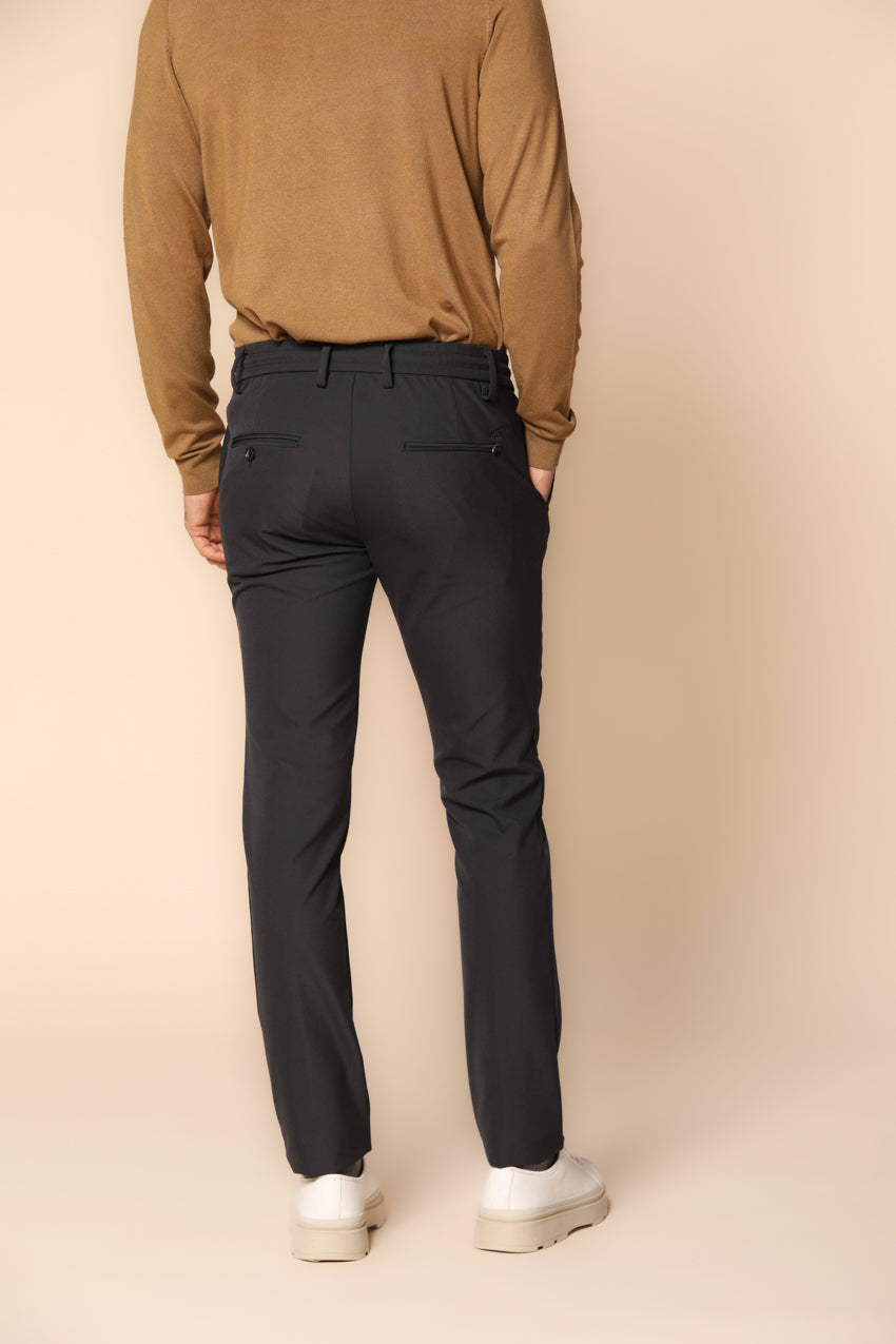 Milano Jogger pantalón chino hombre en jersey técnico extra slim