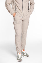 Chile Athleisure pantalone cargo jogger uomo in jersey super tecnico carrot fit