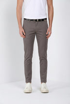 Torino Travel pantalon chino homme en satin technique travel stretch slim fit
