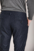 Testo 2 Torino Jog pantalone chino uomo in lana resca slim fit