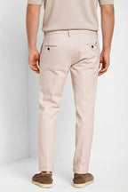 Torino Jog pantalone chino jogger uomo in jersey piquet stretch slim fit