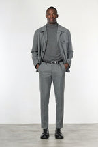 Torino Jog pantalone chino uomo in jersey flanella slim fit
