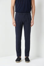 Torino 1 Pinces Dynamic pantalon chino jogger homme en jersey super technique slim fit
