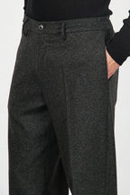 Chelsea Chinohose für Herren aus Flanell-Jersey mit relaxed fit
