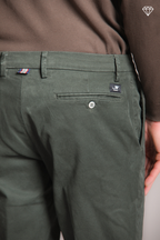 New York men's chino pants in stretch gabardine regular fit ①