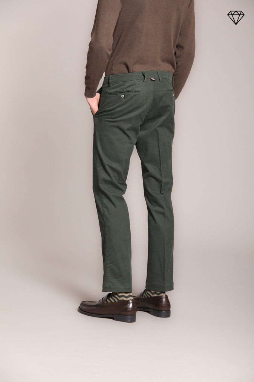 New York men's chino pants in stretch gabardine regular fit ①