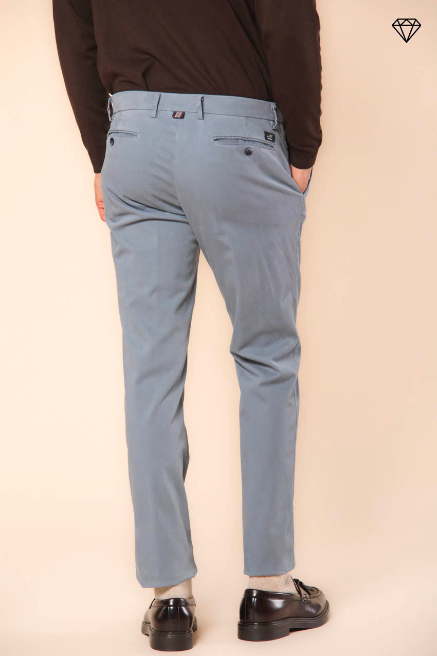 New York men's chino pants in gabardine stretch regular fit ①