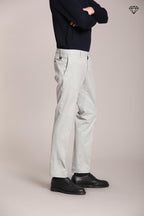 Foto New York pantalone chino uomo in gabardina stretch regular fit ①
