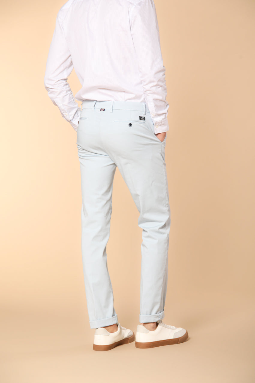 New York men's chino pants in stretch satin regular fit  ①