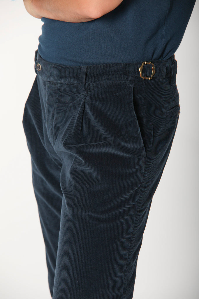 Genova Style pantalone chino uomo velluto 500 righe regular