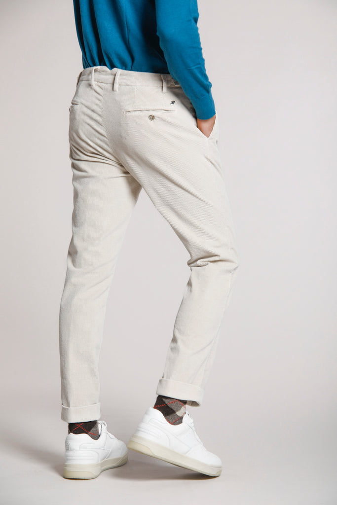 Genova Style pantalone chino uomo velluto 500 righe regular