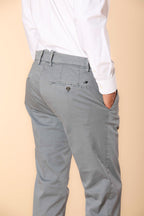 New York Times Elax men's chino pants in cotton chevron regular fit