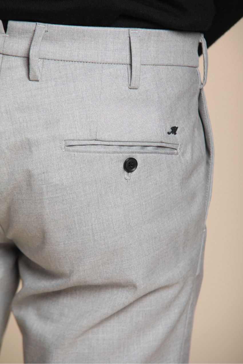 New York men's chino pants in cotton wool regular fit