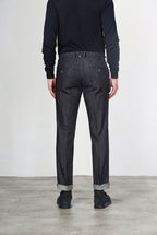 New York men’s chino pants in stretch denim, regular fit