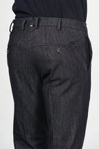 New York men’s chino pants in stretch denim, regular fit