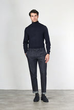 New York men’s chino pants in stretch denim, regular fit