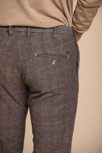 Foto 2 New York Sartoriale pantalone chino uomo stampa galles regular fit