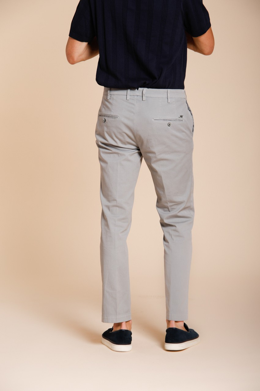 New York pantalón chino hombre en gabardina stretch regular fit ①