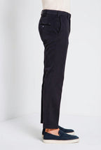 New York pantalone chino uomo in gabardina stretch regular fit ①