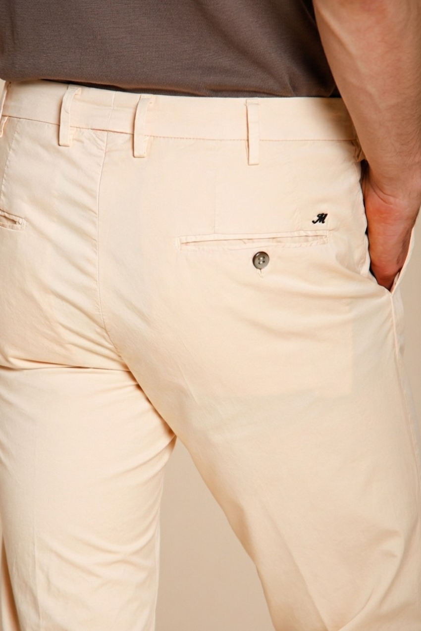 New York pantalon chino homme en gabardine stretch regular fit ①