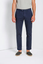 New York Herren Chino Hose aus Stretch-Gabardine regular fit ①