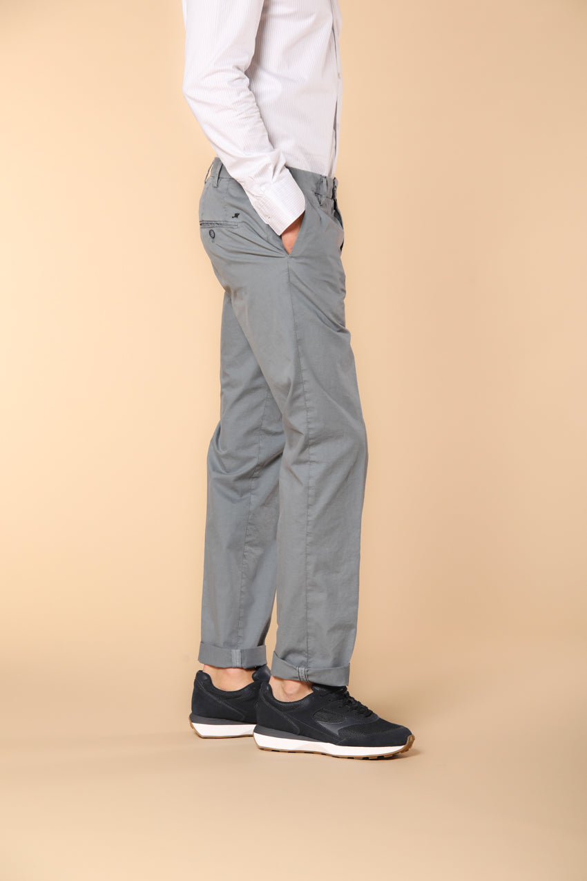 New York Sartoriale pantalón chino hombre sartorial en algodón pima regular fit