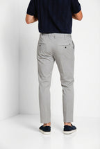 New York men's chino pants in stretch gabardine regular fit ①
