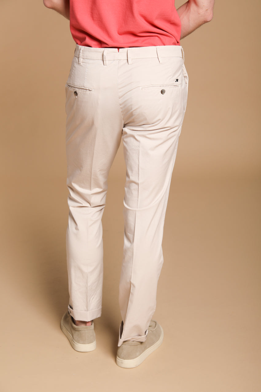 New York Maßgeschneiderte Herren Chino Hose aus Pima-Baumwolle Regular Fit