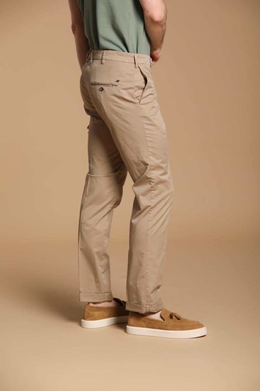 New York Maßgeschneiderte Herren Chino Hose aus Pima-Baumwolle Regular Fit