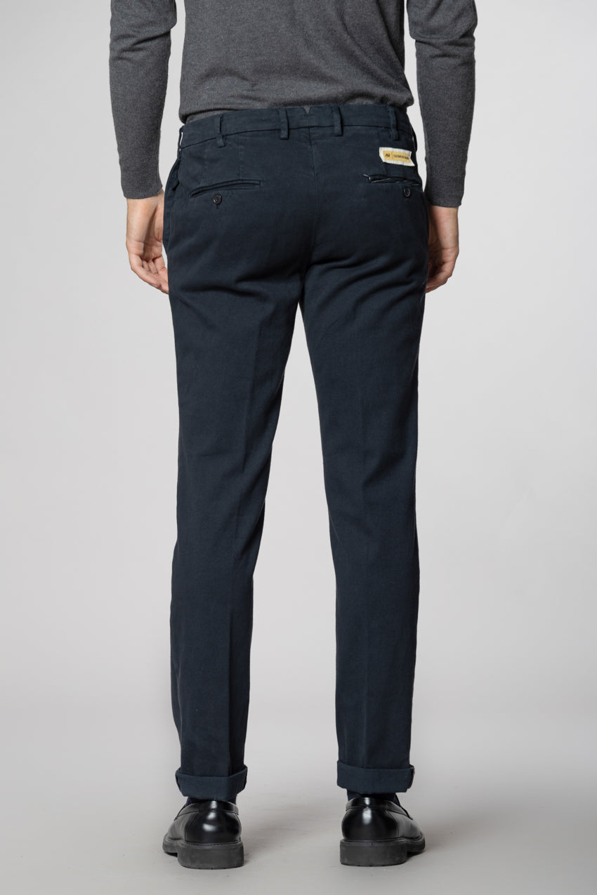 New York Sartoriale pantalone chino uomo sartoriale in cotone cashmere regular fit