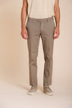 New York pantalon chino homme en gabardine stretch regular fit ①
